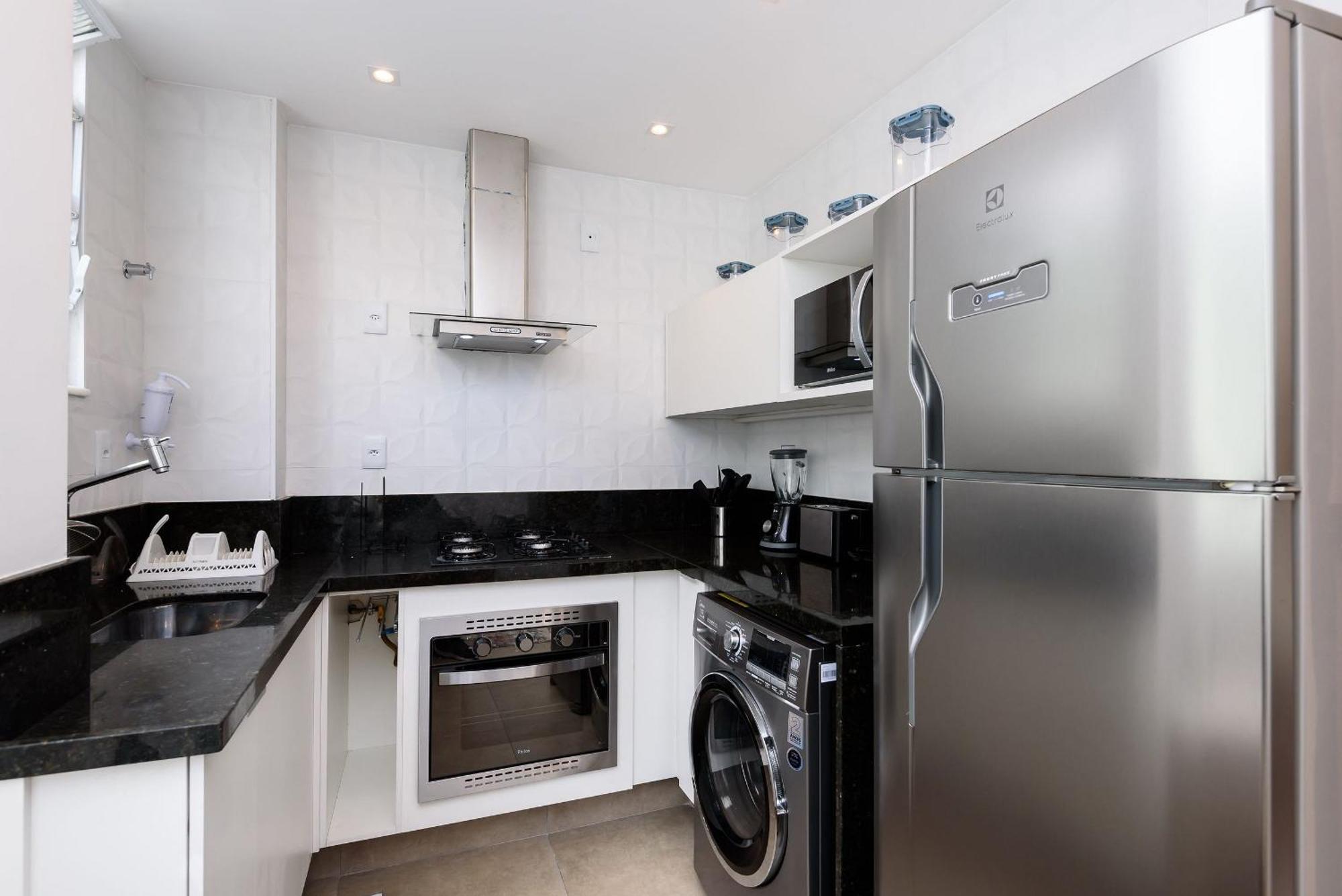 Apartamento Moderno & Sala Em Copacabana | Mfb 76/203 *